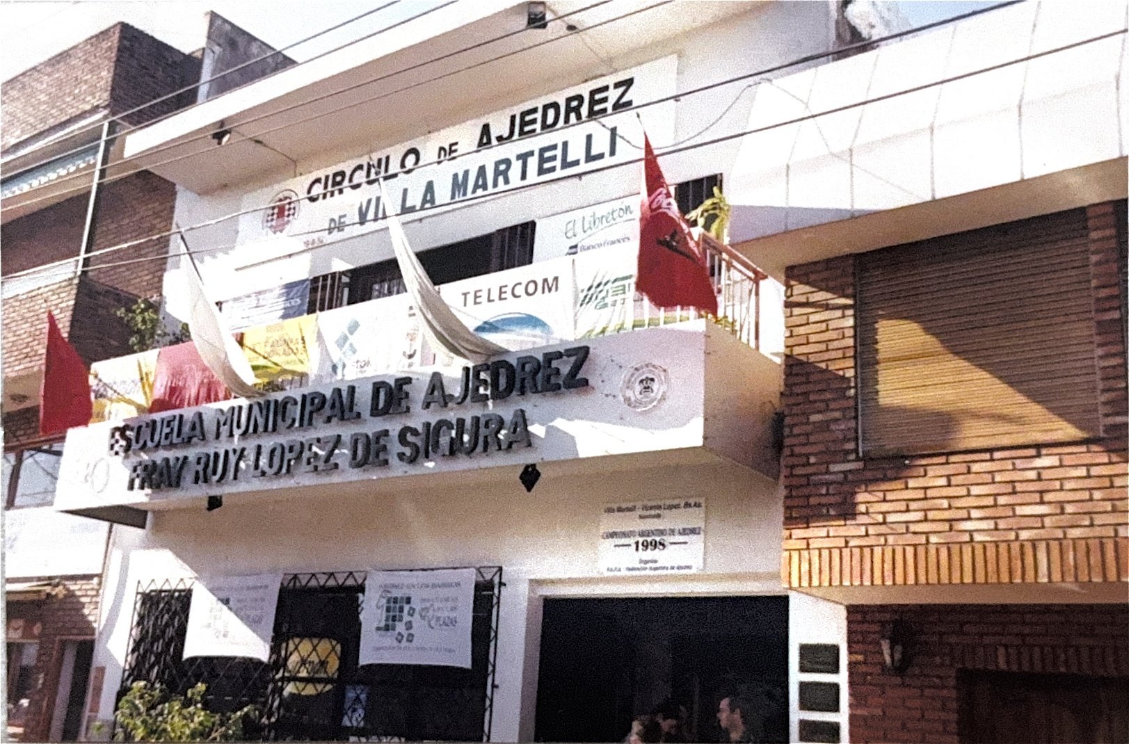 Antigua sede del Círculo de Ajedrez de Villa Martelli