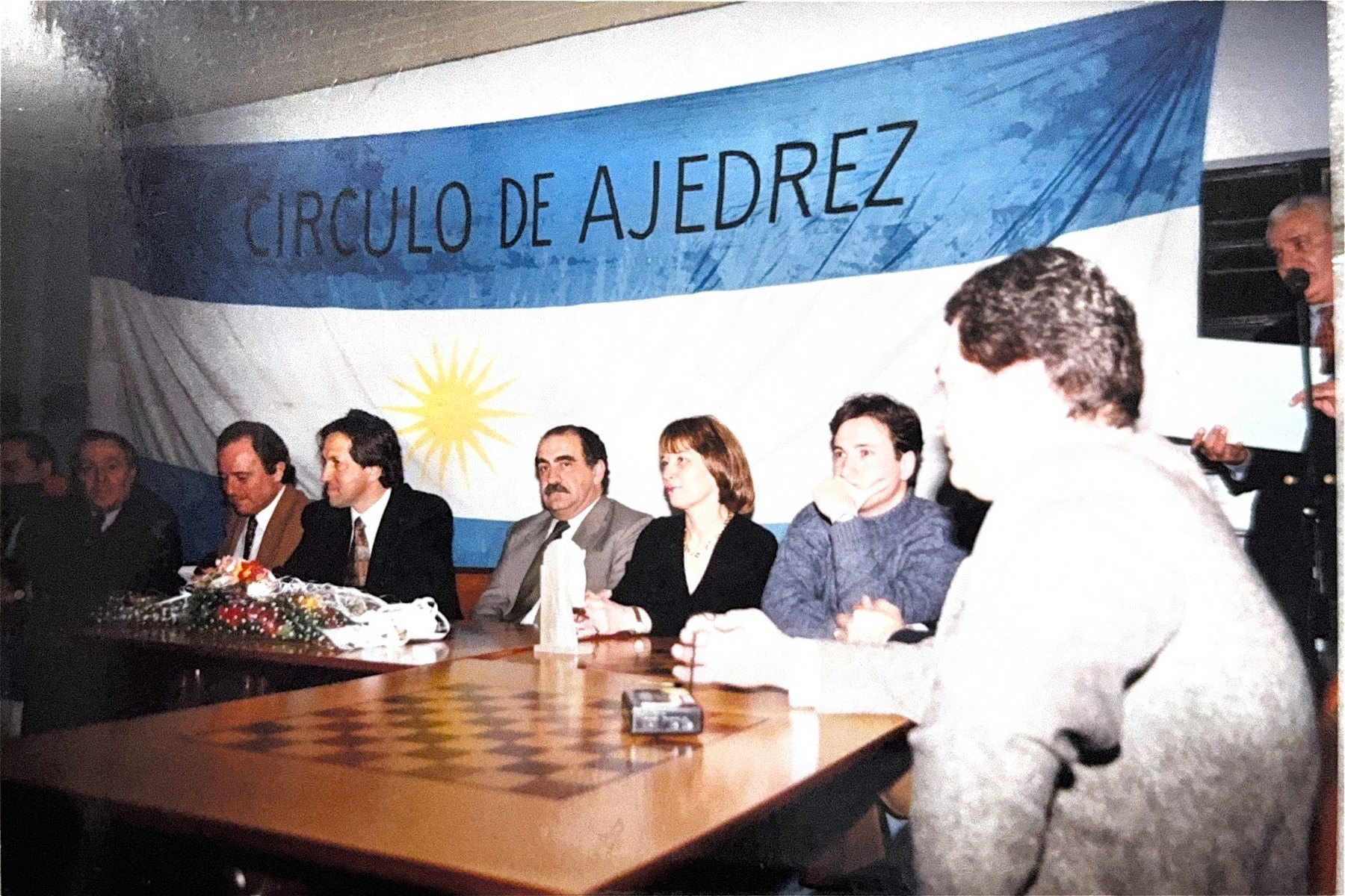 Acto institucional histórico de Ajedrez Martelli