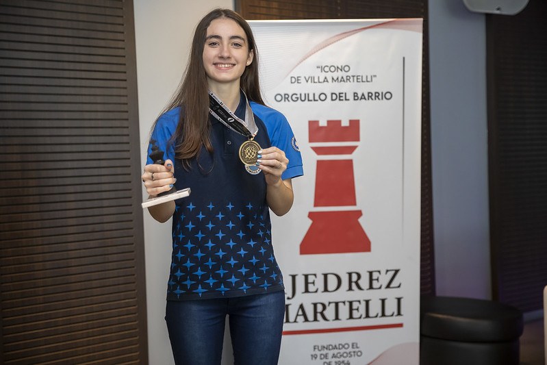 WGM Candela Francisco Guecamburu, Campeona Mundial Juvenil