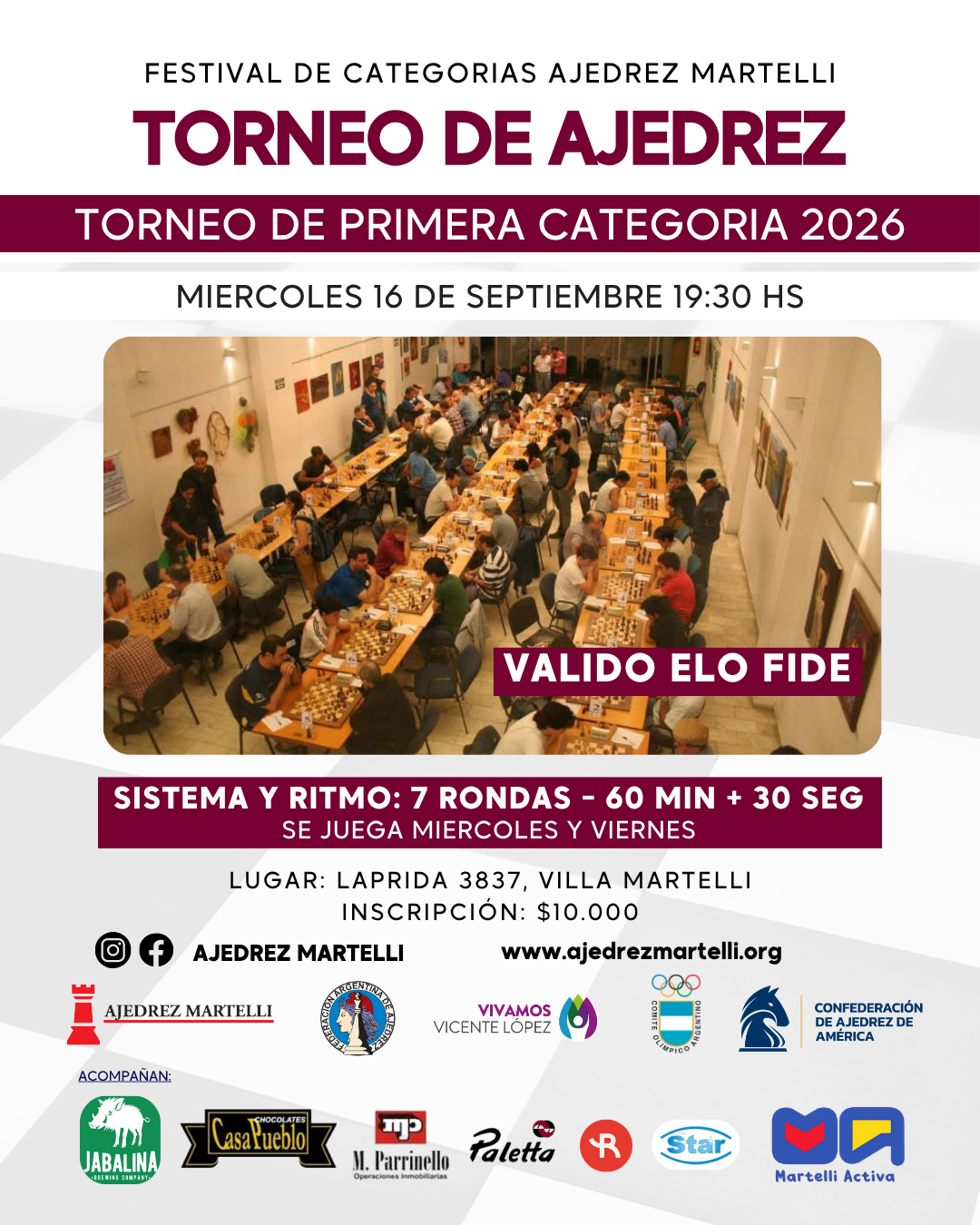 Festival de Categorías 2026
